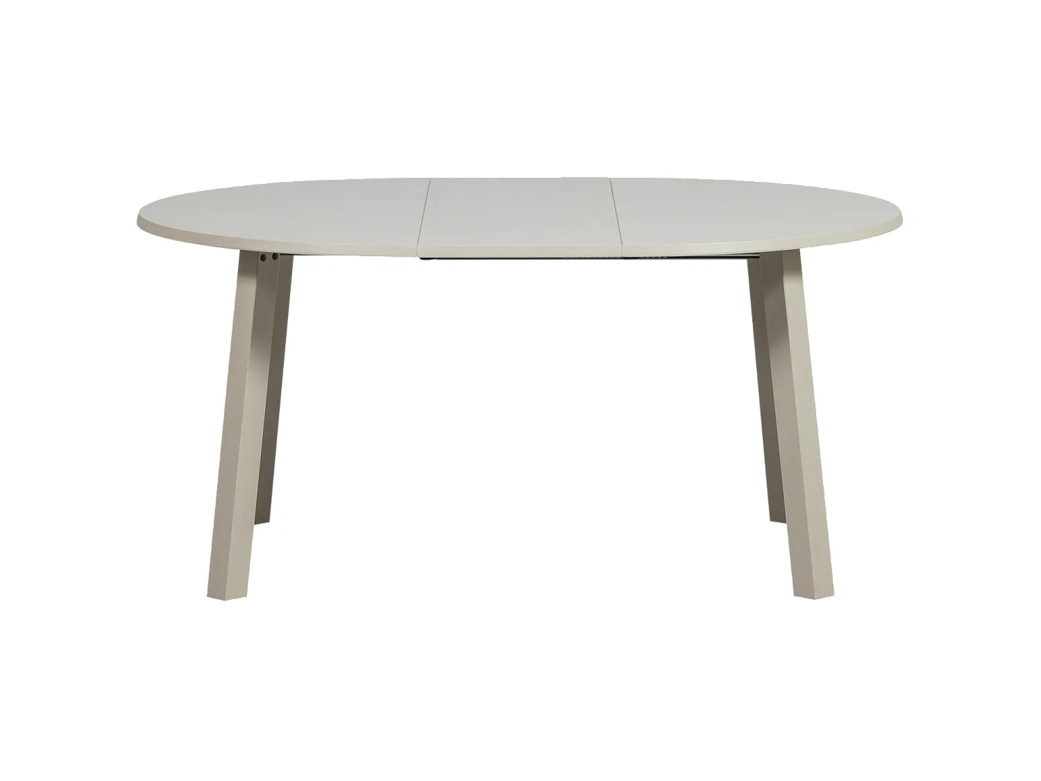 Table à manger rond extensible en bois de chêne JANNE