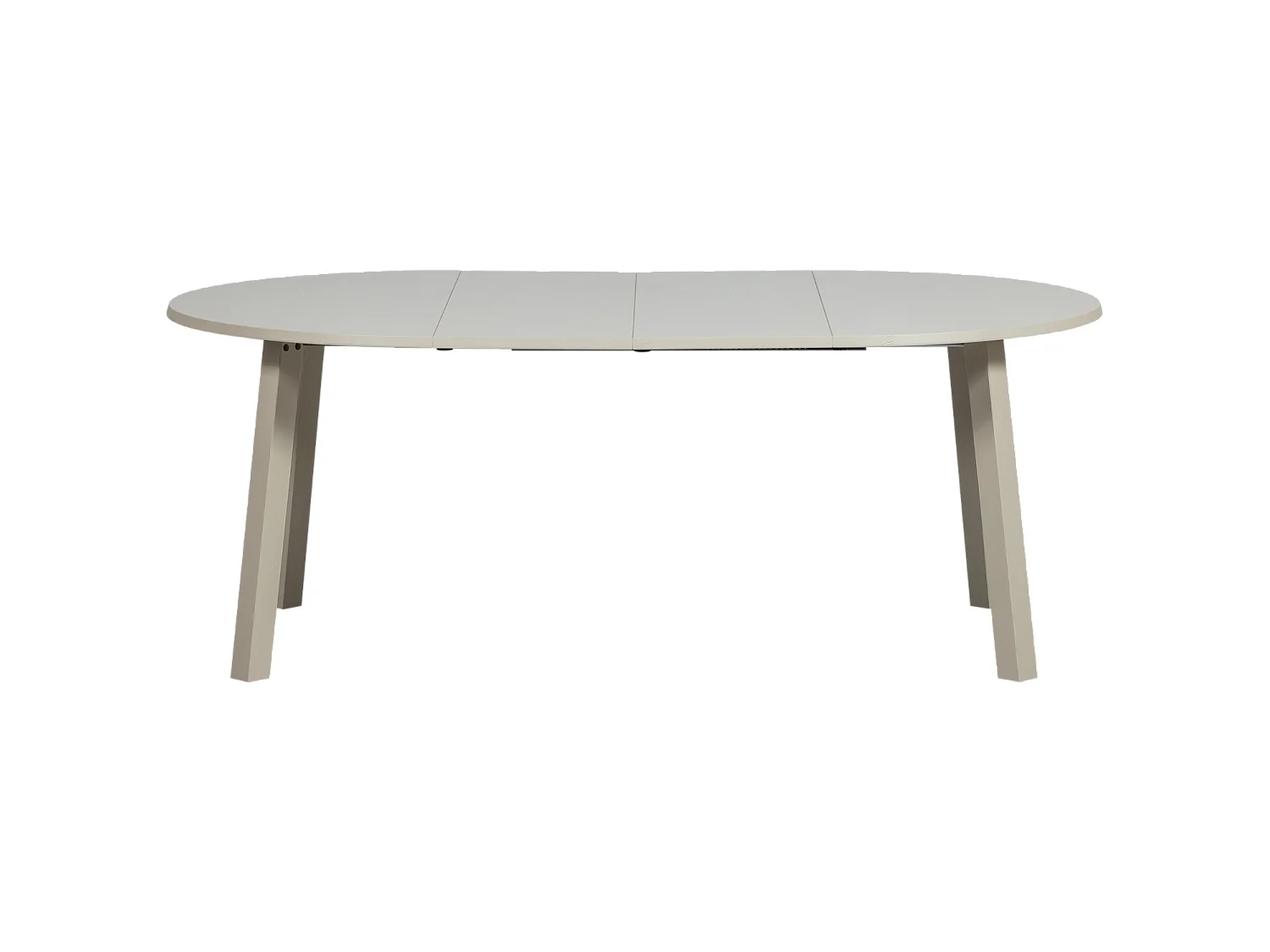 Table à manger rond extensible en bois de chêne JANNE