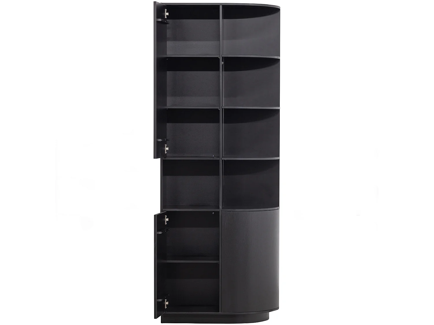 Armoire de rangement rond droit en pin FINCA