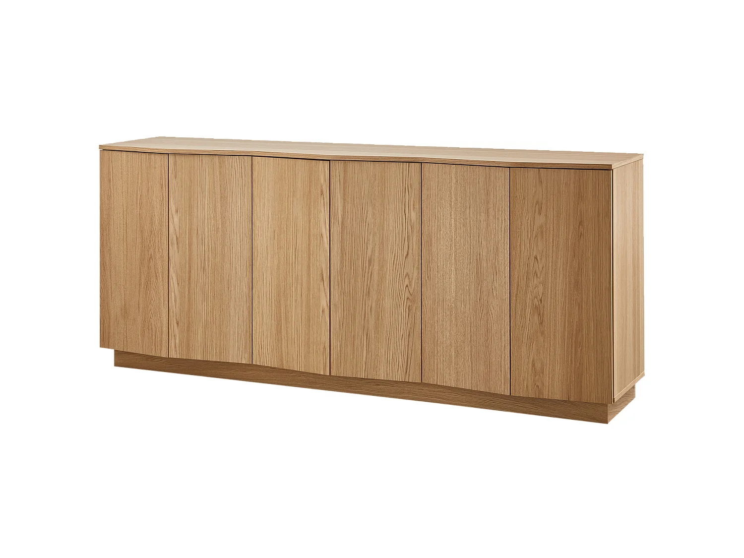 Buffet en bois de chêne, natural