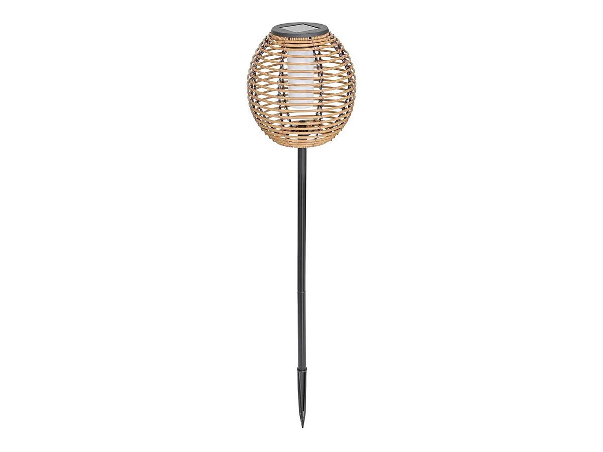 Balise Solaire d'Extérieur "Cuba" 65cm Beige