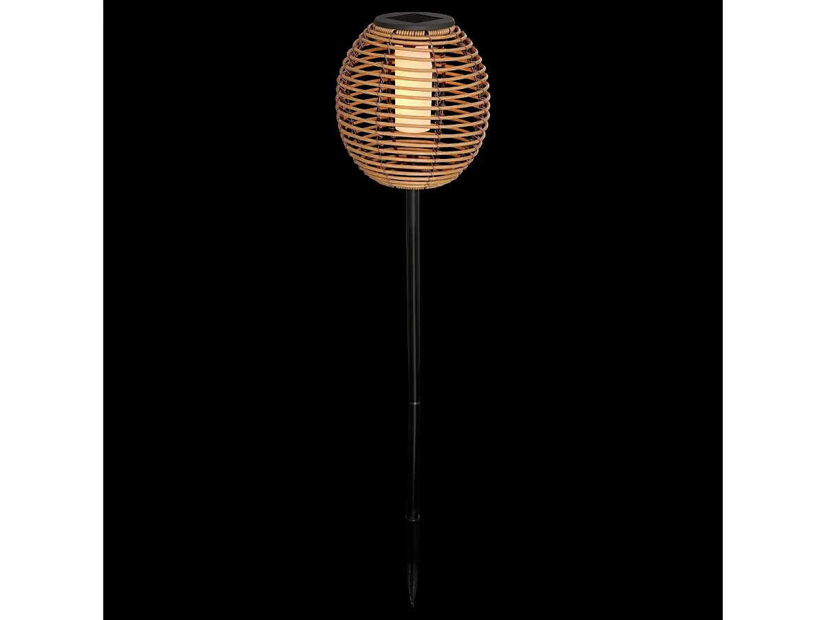 Balise Solaire d'Extérieur "Cuba" 65cm Beige