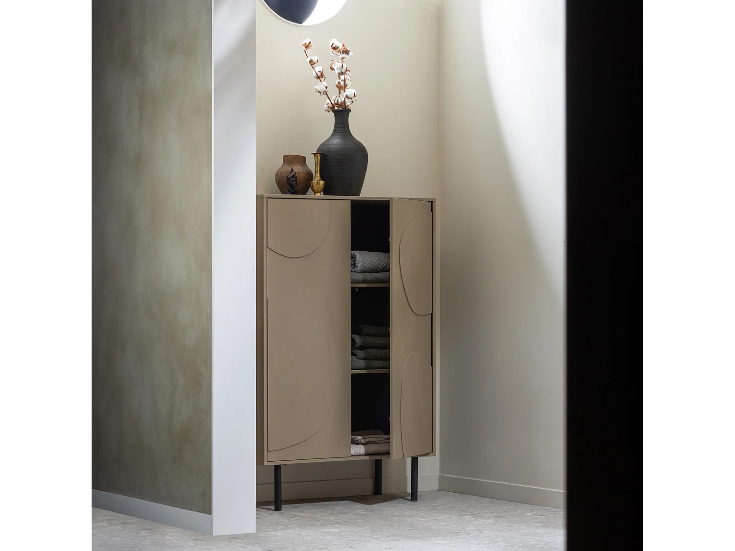 Armoire de rangement en pin CADIZ