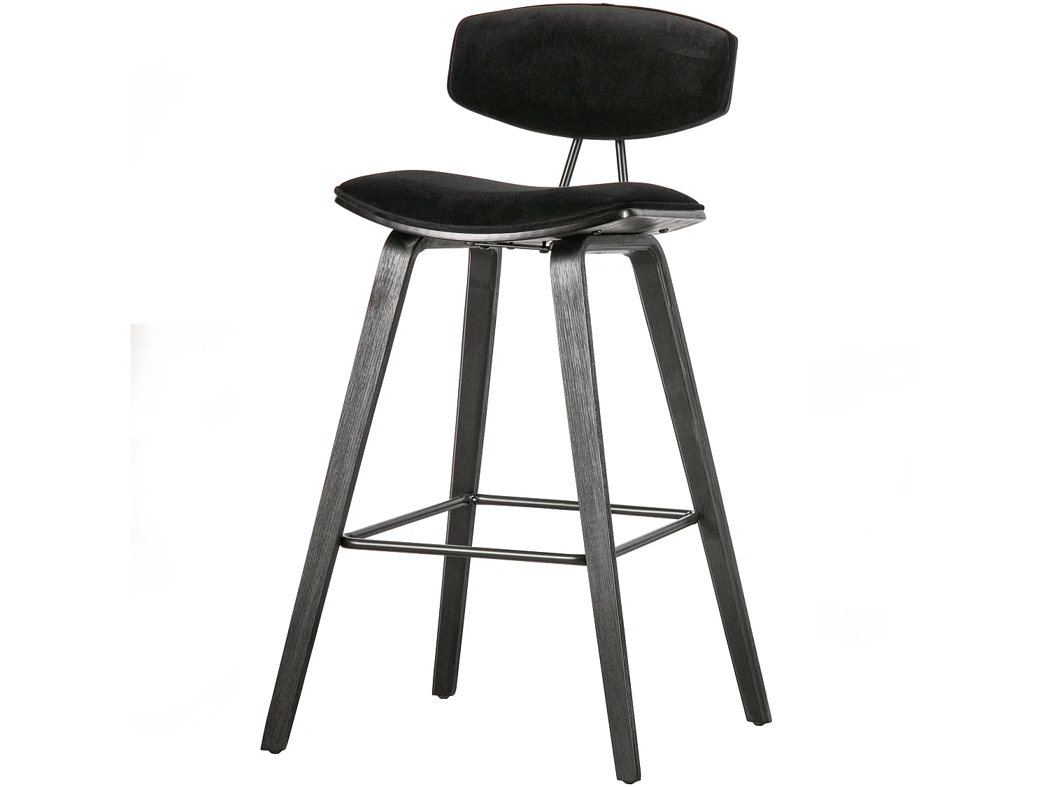 Tabourets de bar en velours SENN