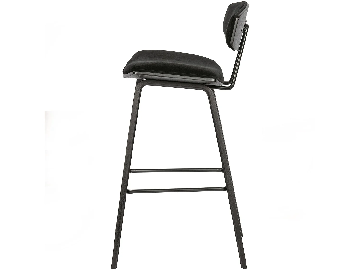 Tabourets de bar en velours SENN