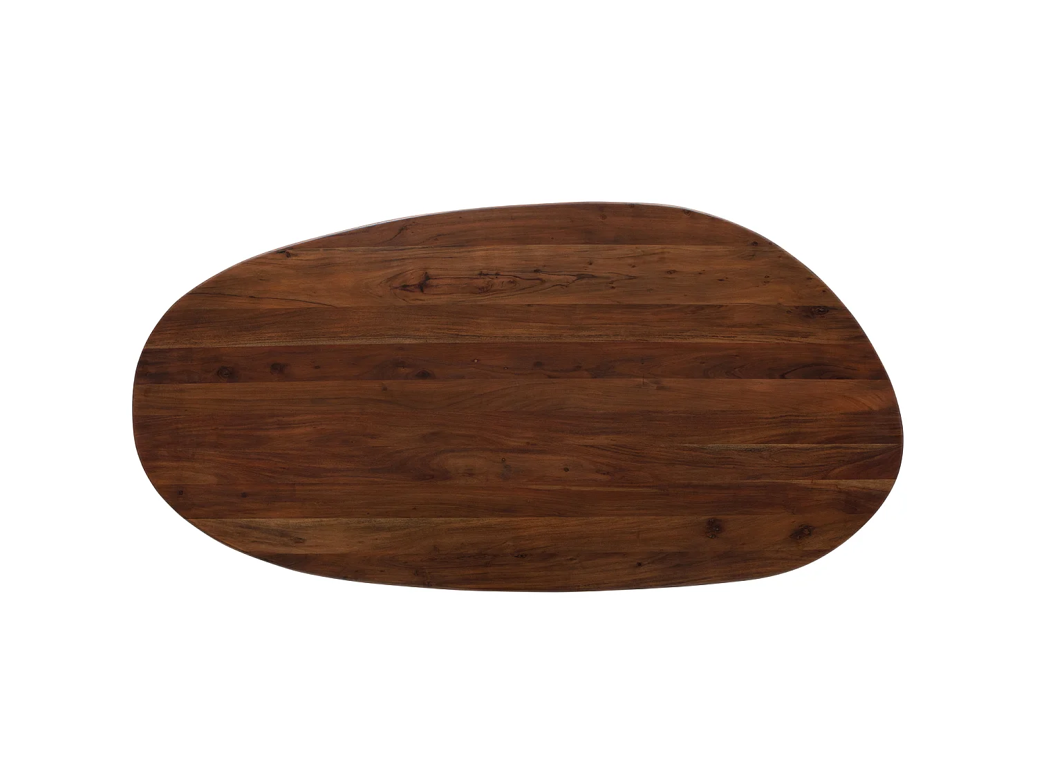 Table à manger ovale en manguier 5 couverts ROUNDLY