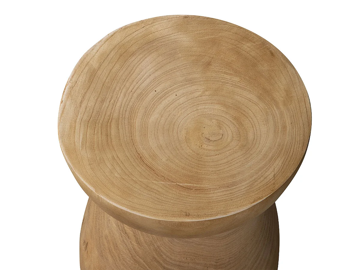 Tebouret en bois de paulownia BINK