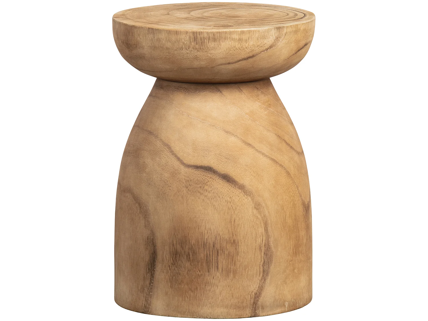 Tebouret en bois de paulownia BINK