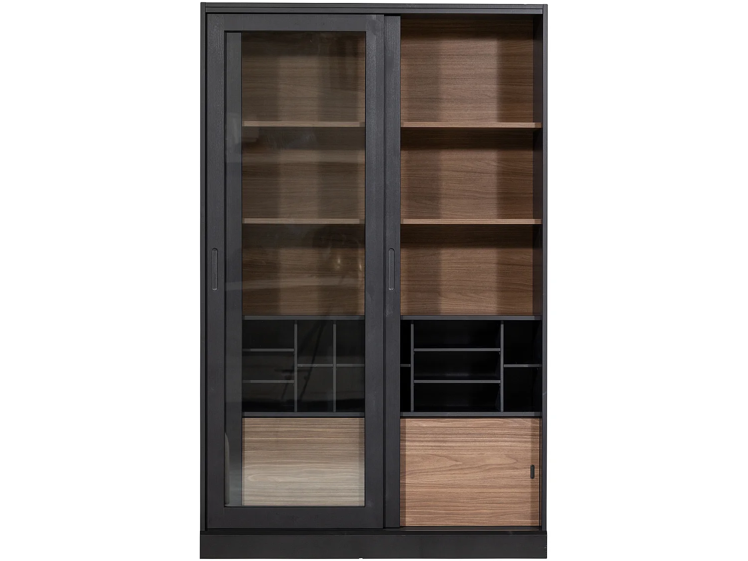 Vitrine en bois et verre JAMES