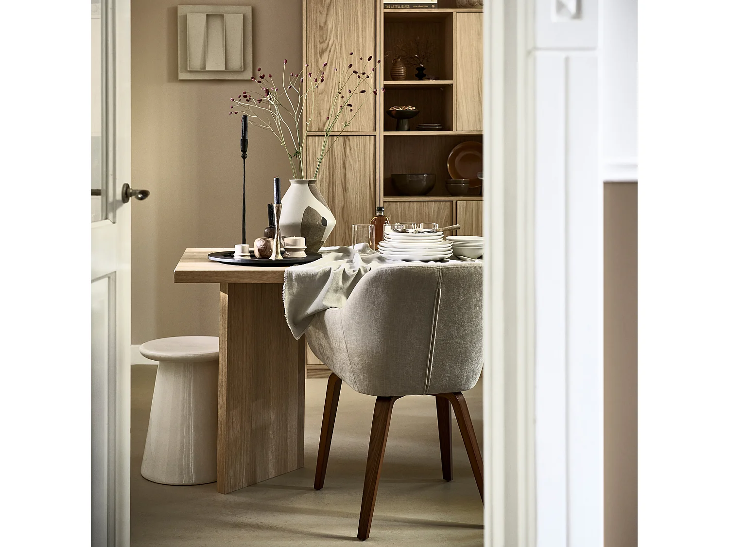 Armoire haut en chêne MODULAIR