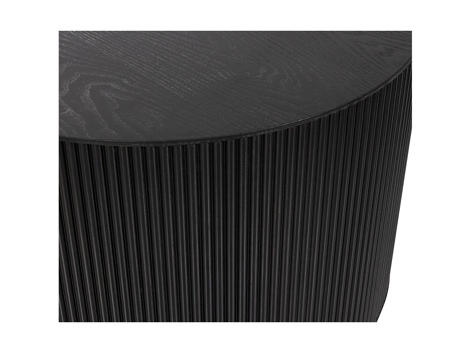 Table d'appoint ronde en mdf SANNE