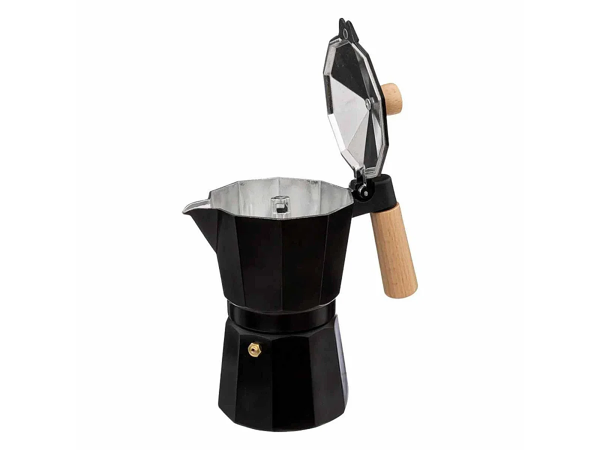 Cafetière Italienne "Elvia" 30cl Noir