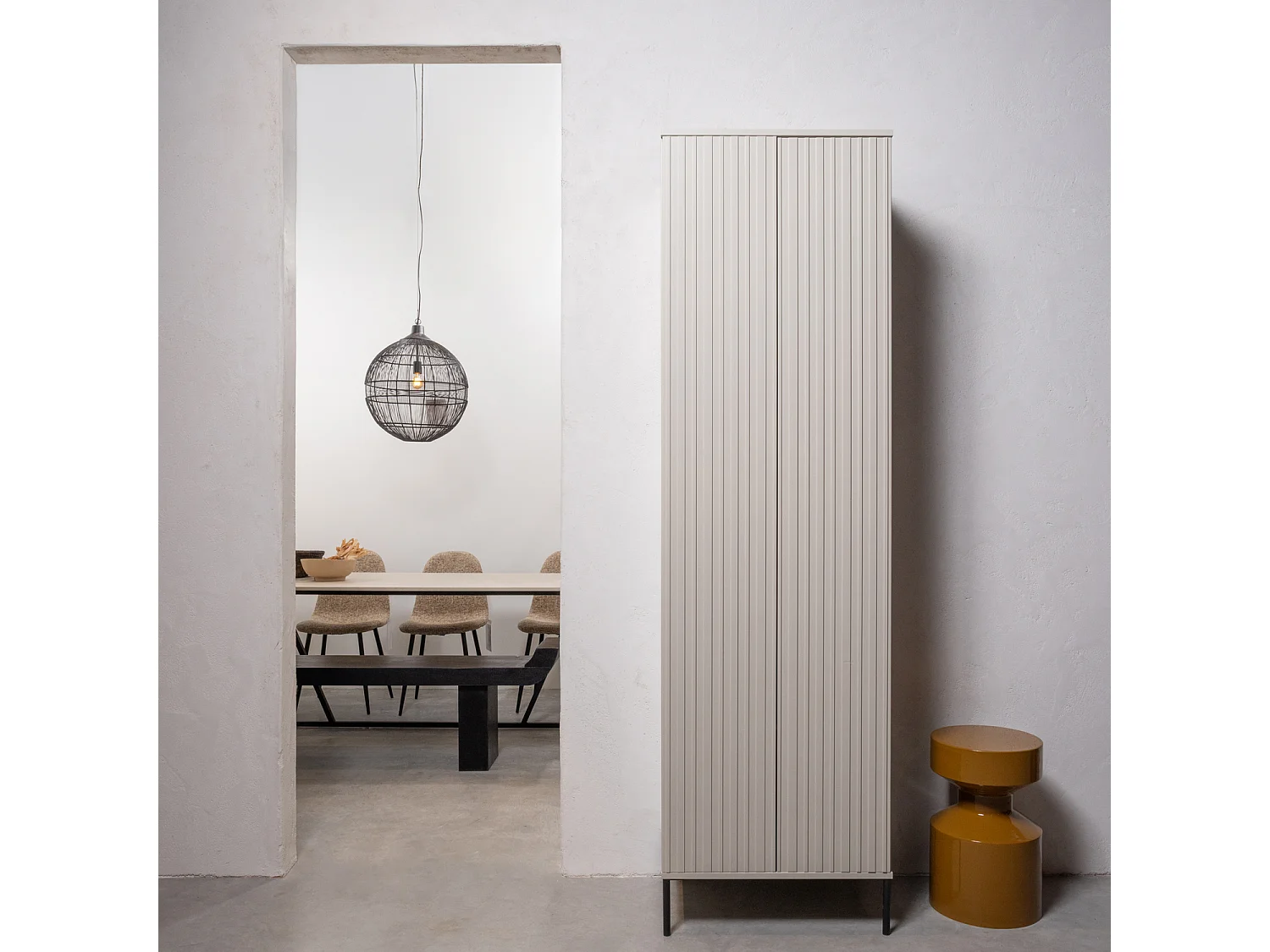 Table d'appoint en aluminium FERRY