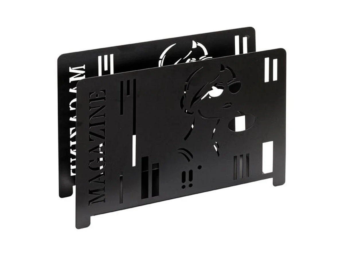 Porte-Revues Design "Magazine" 37cm Noir