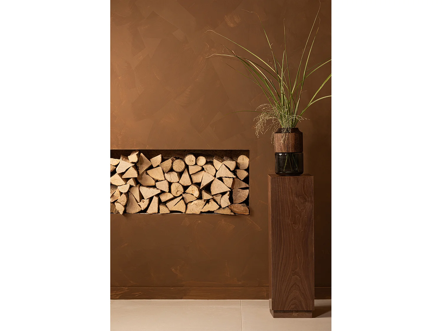 Cache-pot haut en mdf ENID