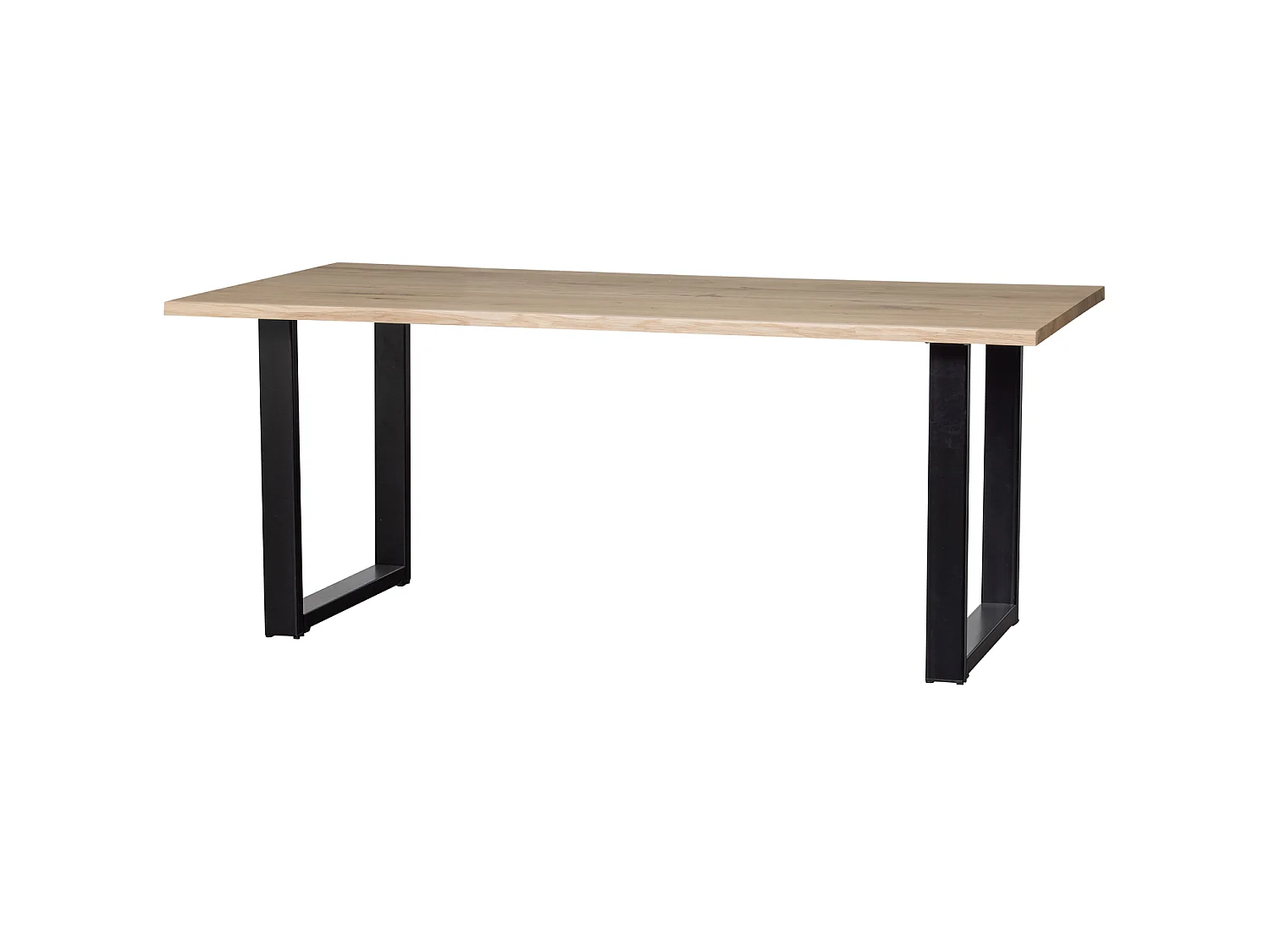 Table à manger en chêne 6 couverts TABLO-B U-PIED