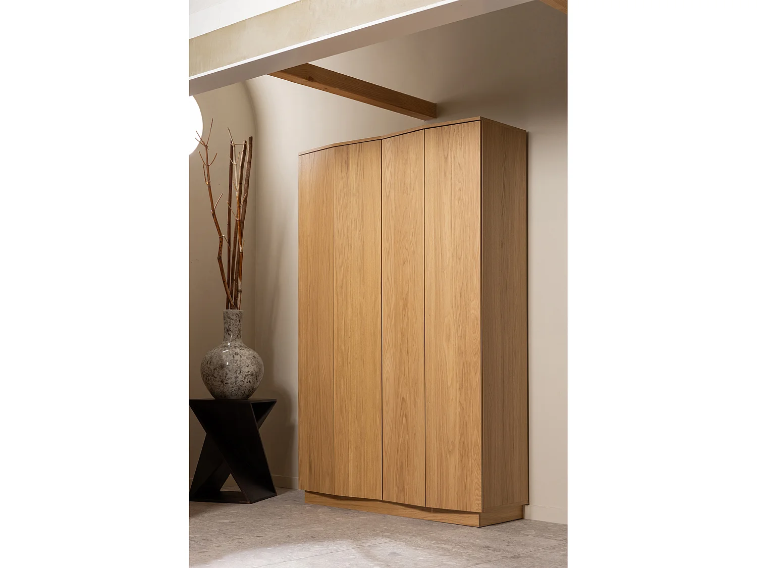 Table d'appoint en bois d'acacia IKEM