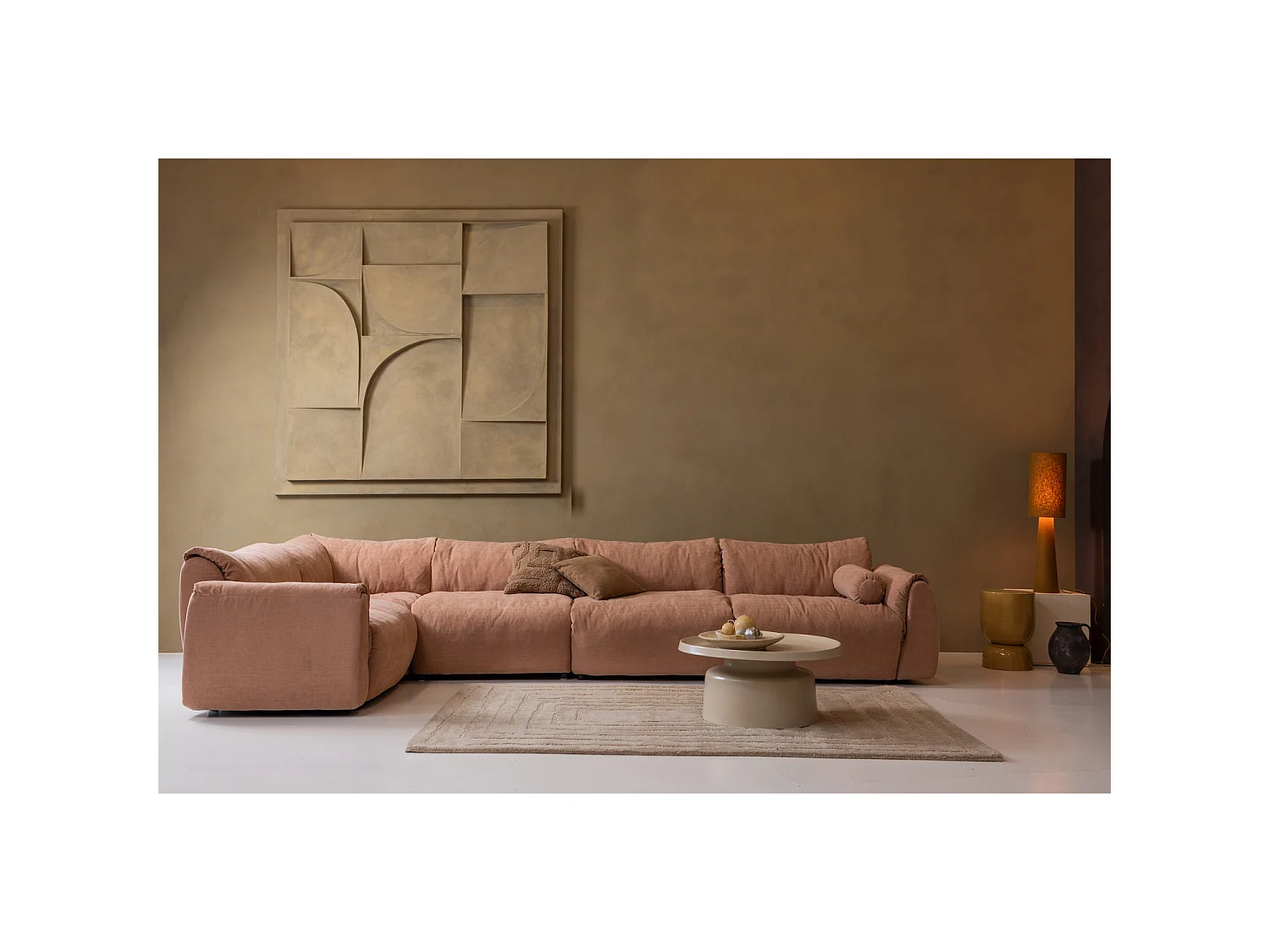 Table d'appoint en aluminium HEKLA