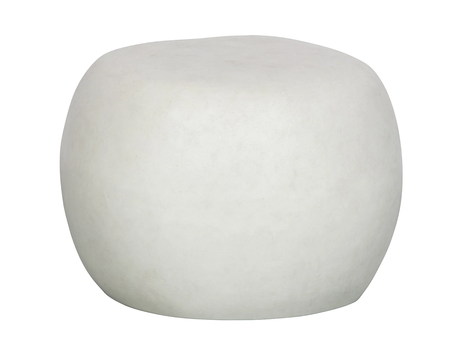 Table d'appoint en fibre d'argile PEBBLE