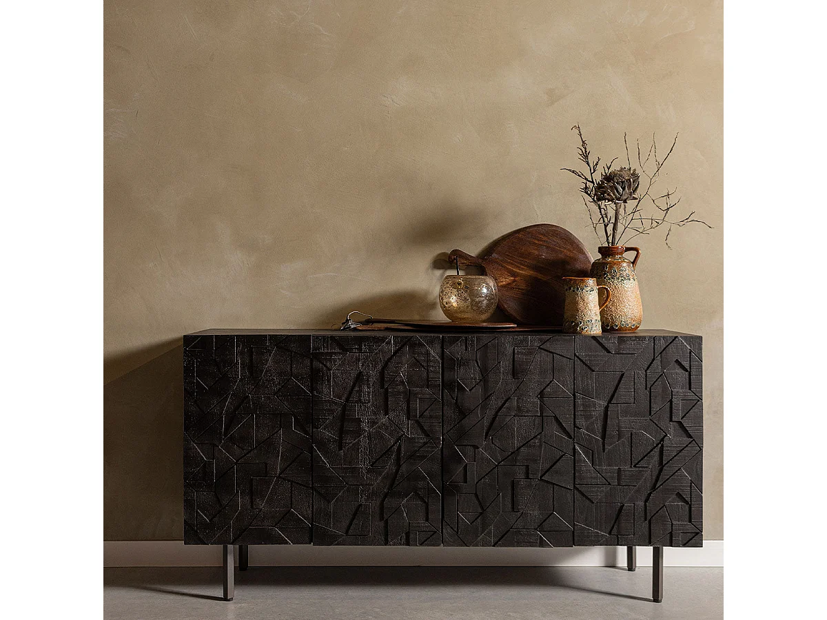 Buffet 4 portes en manguier COUNTER