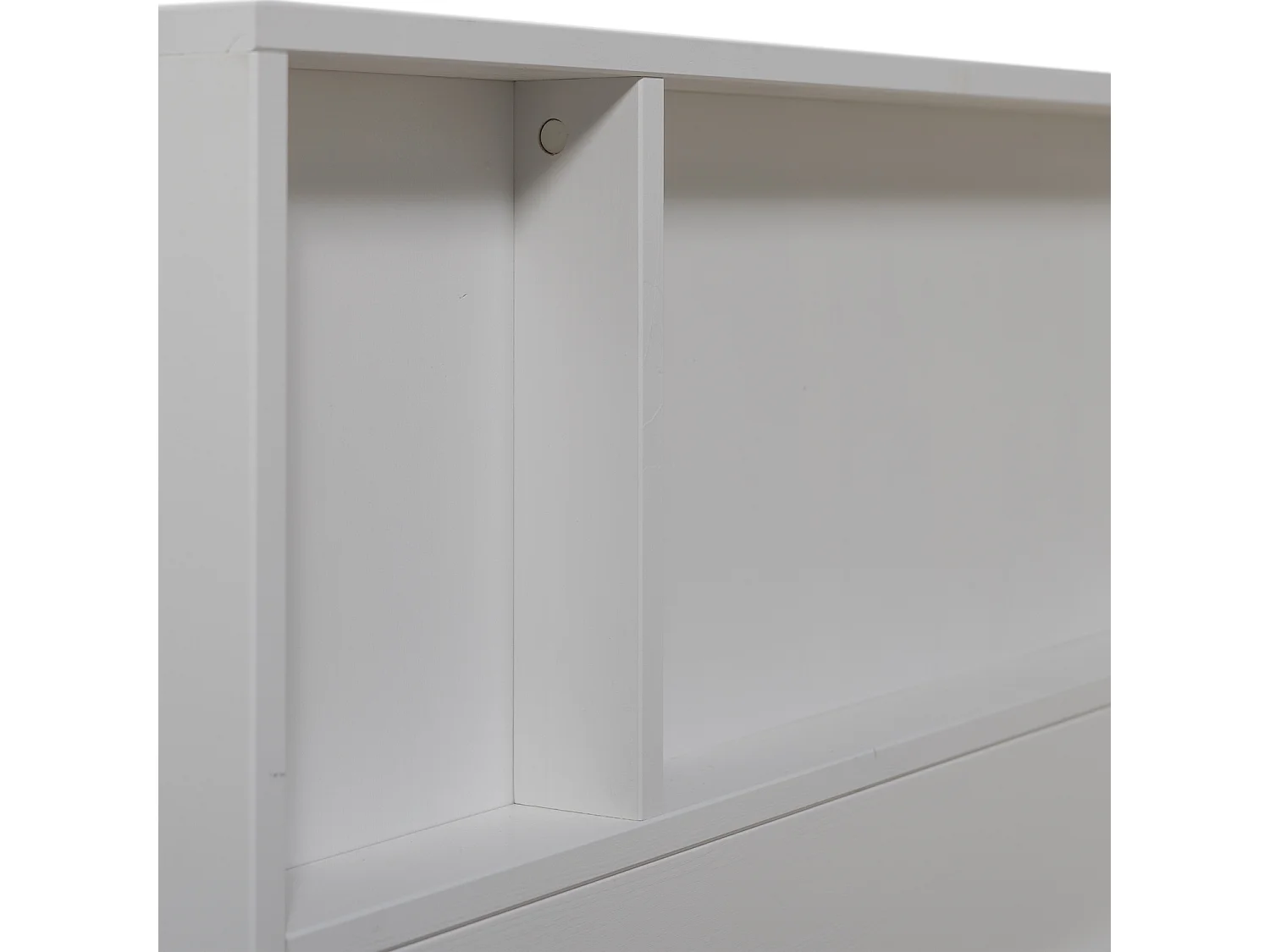 Lit banquette d'angle droite avec rangement CARTER
