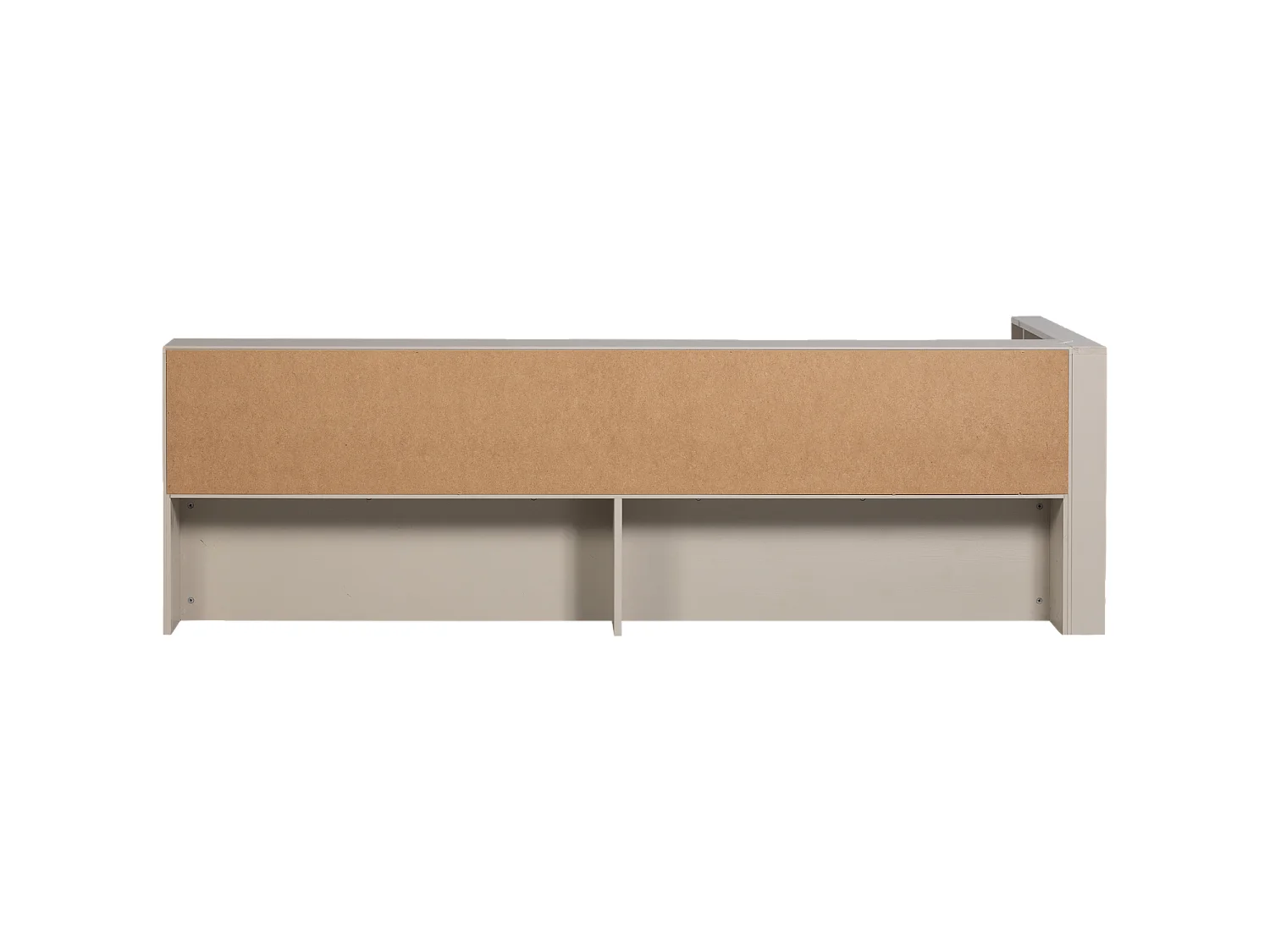 Lit banquette d'angle gauche avec rangement CARTER