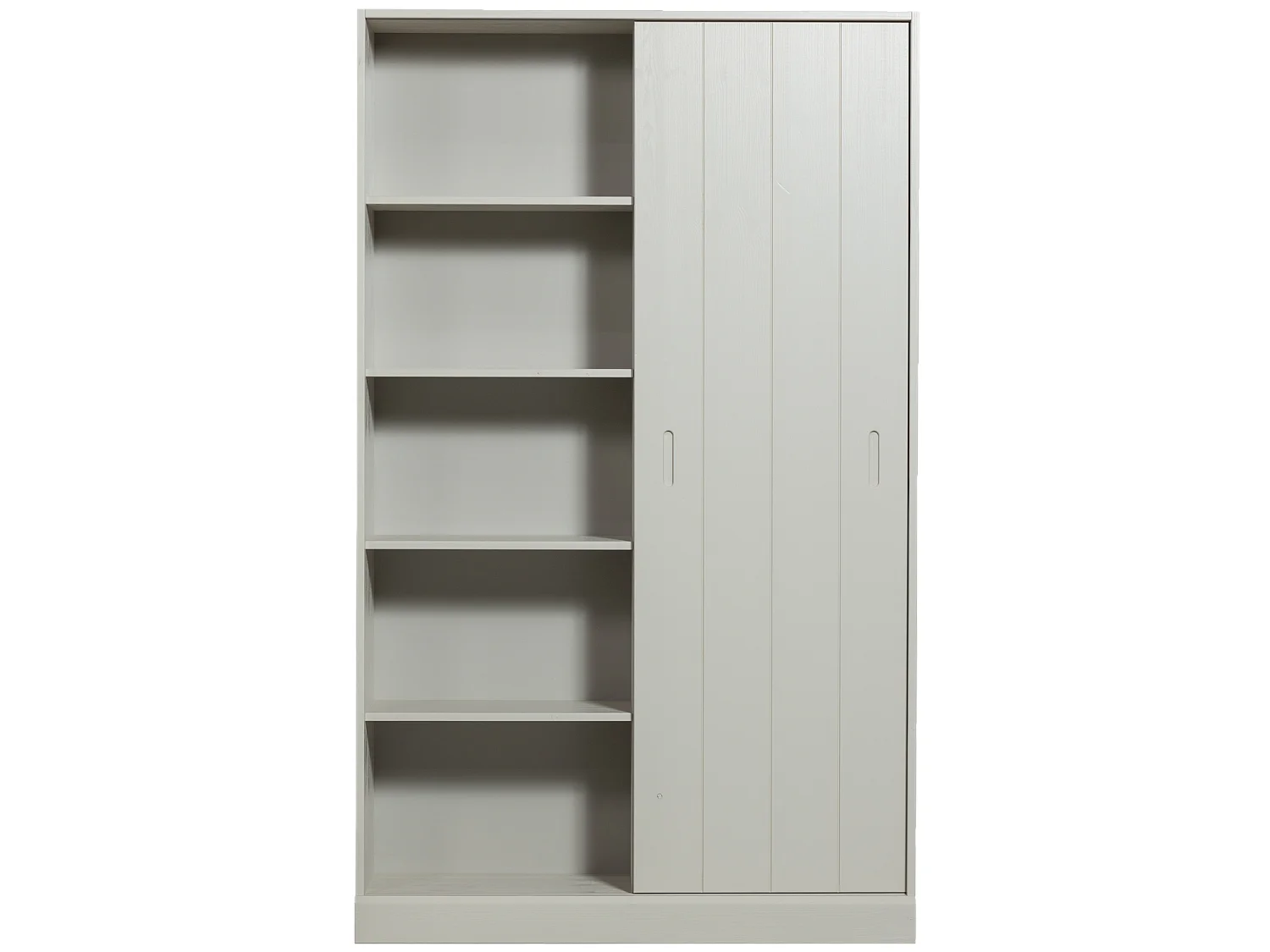 Armoire 1 porte coulissante en pin MILA