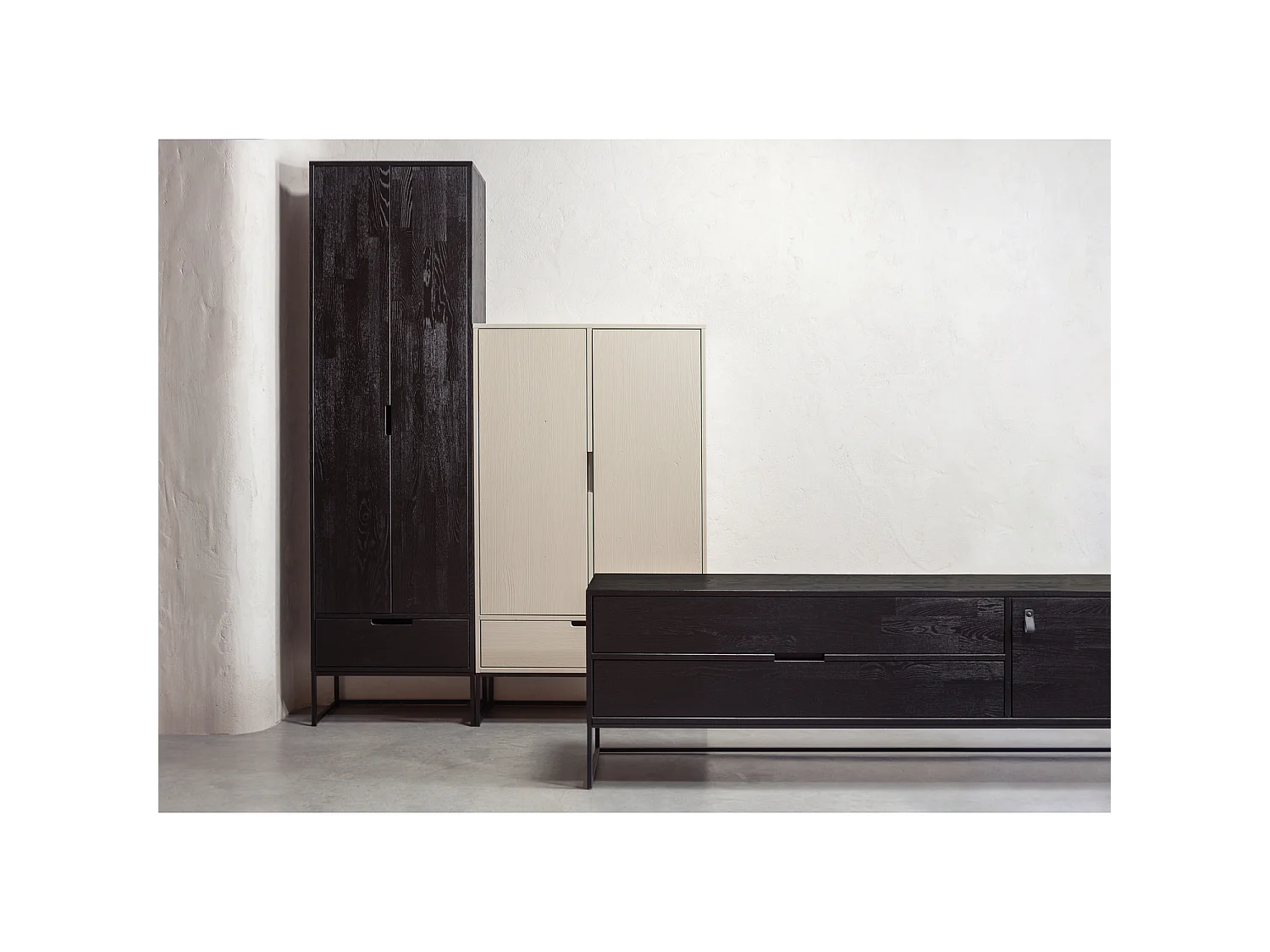 Armoire haut en frêne SILAS