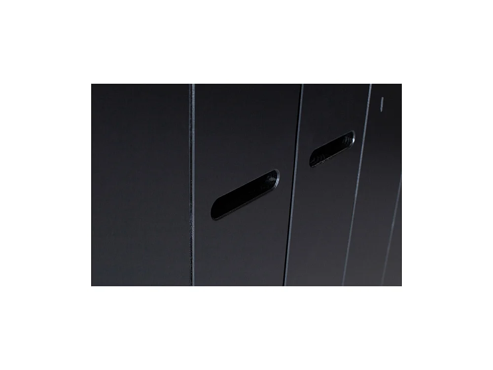 Armoire 3 portes et 3 tiroirs en pin CONNECT