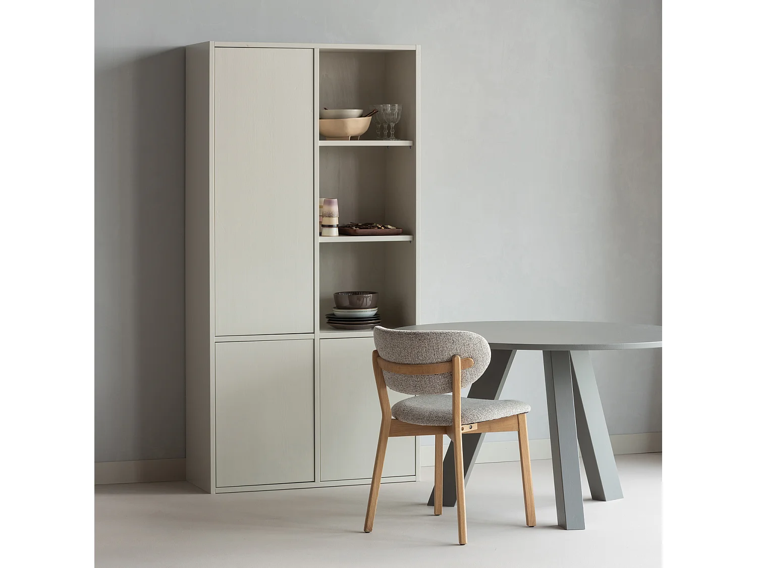 Armoire de rangement en pin MEREL