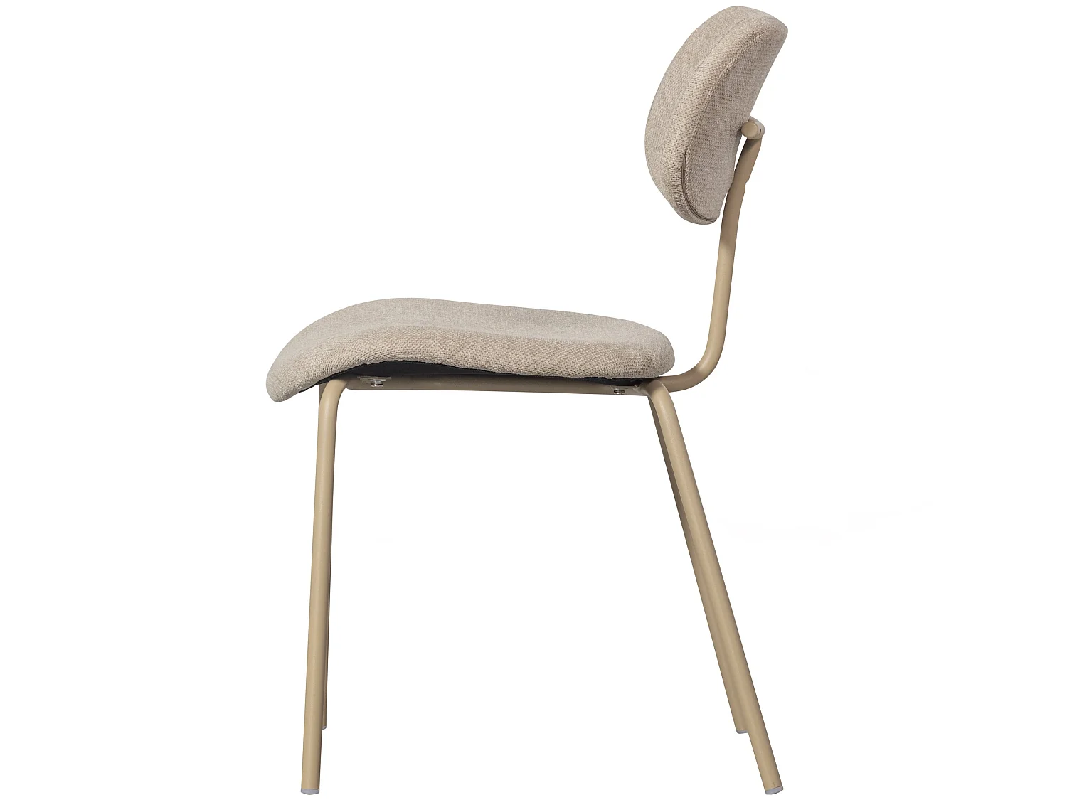 Chaises de table tissu côtelé LINK