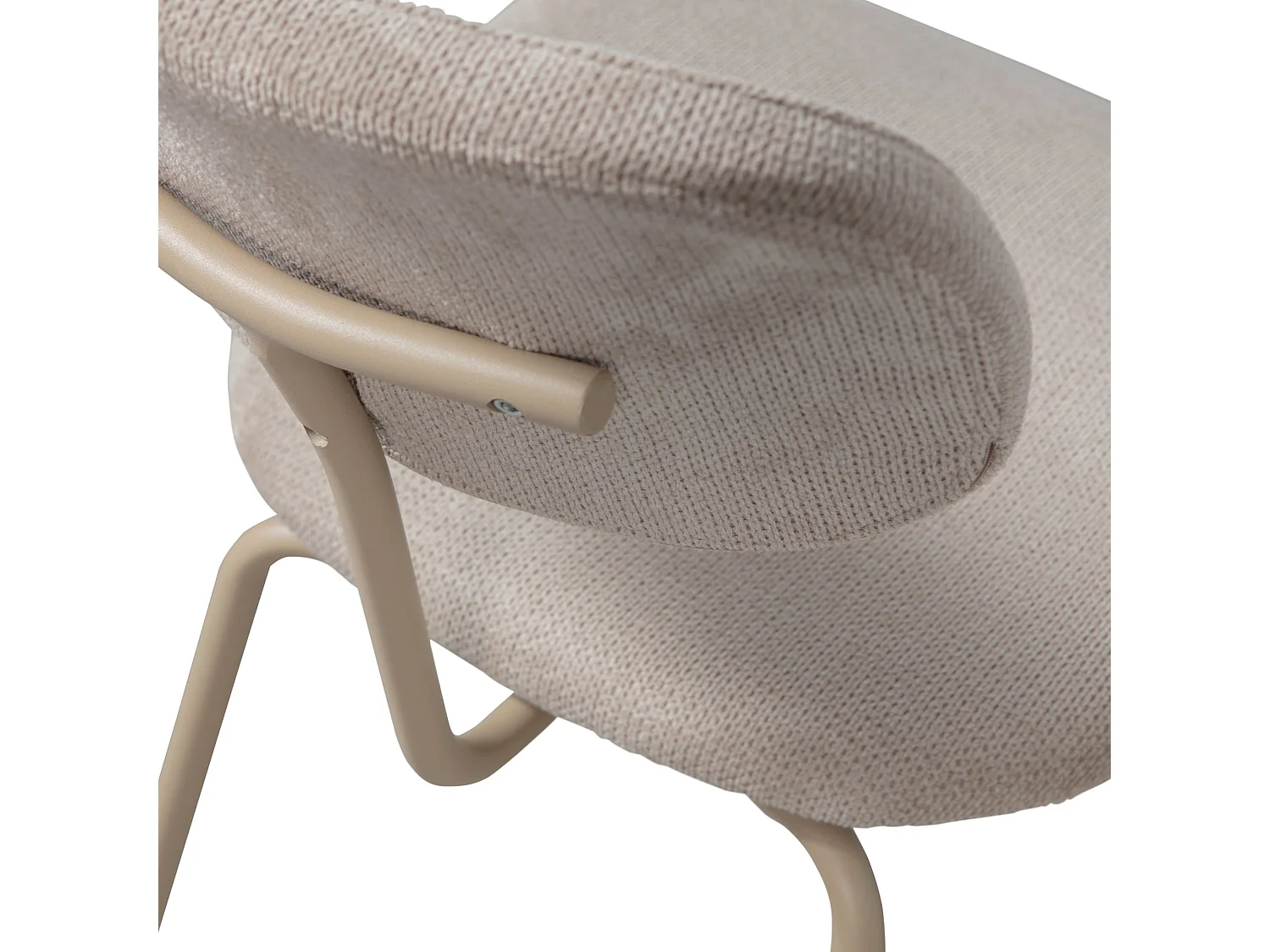 Chaises de table tissu côtelé LINK