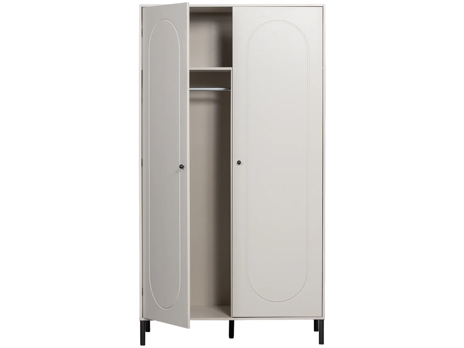 Armoire 2 portes en pin XINA