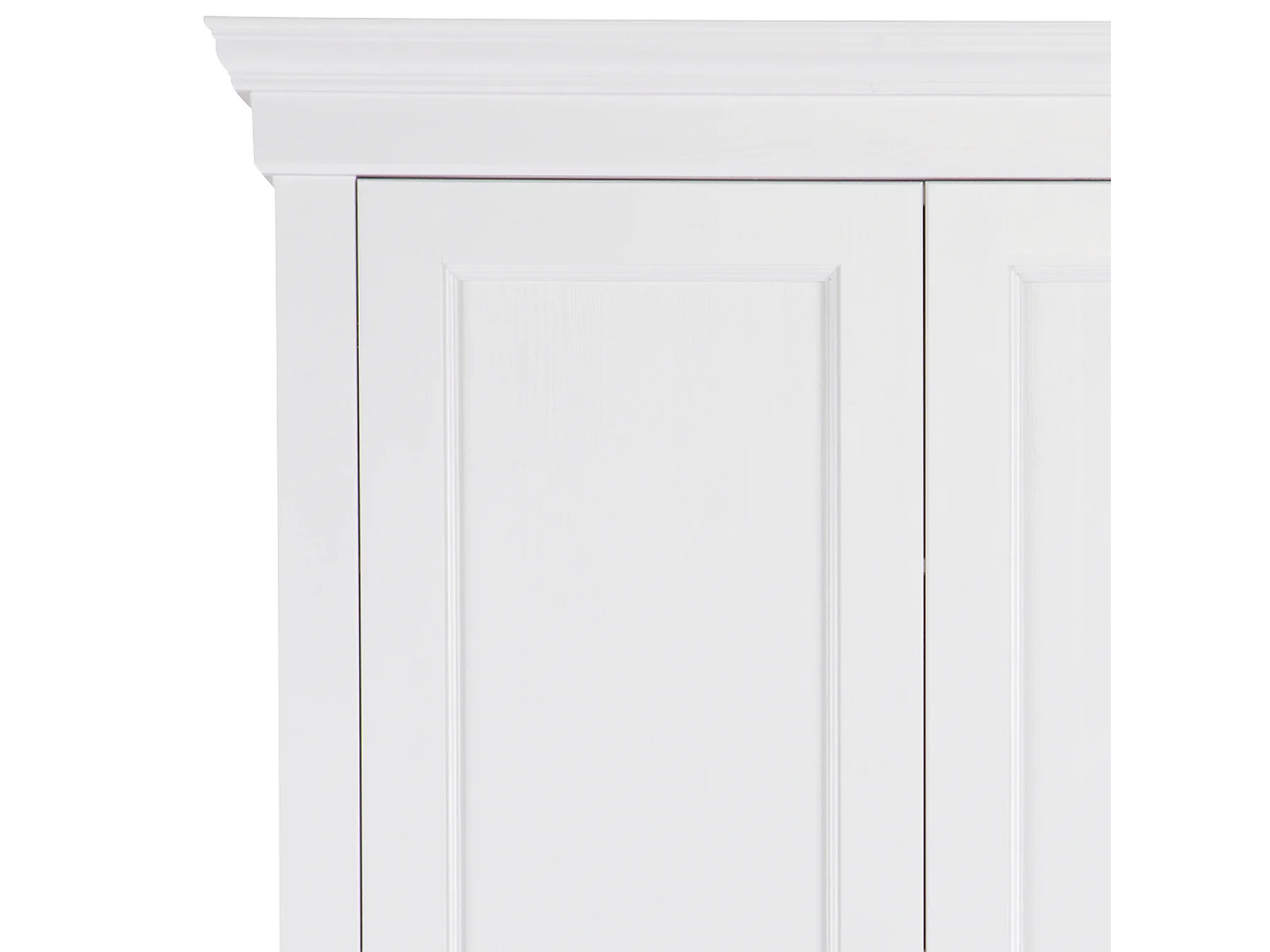Armoire basse 2 portes en pin ISABEL