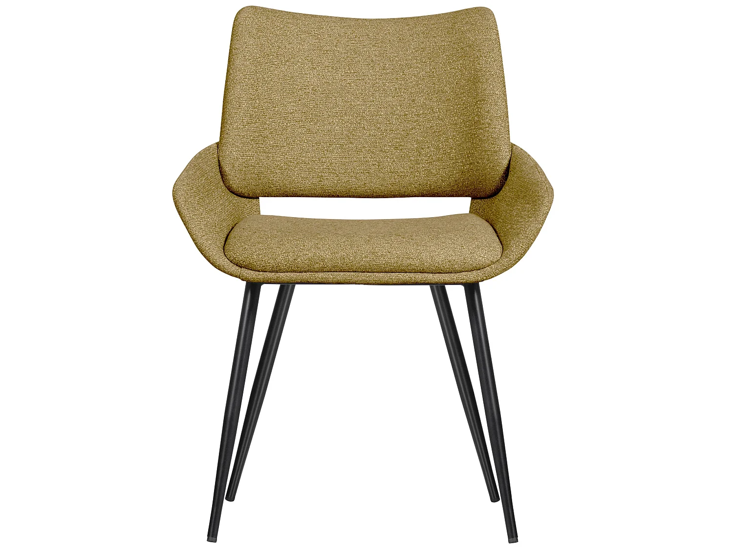 Lot de 2 chaises de table en tissu PARADE
