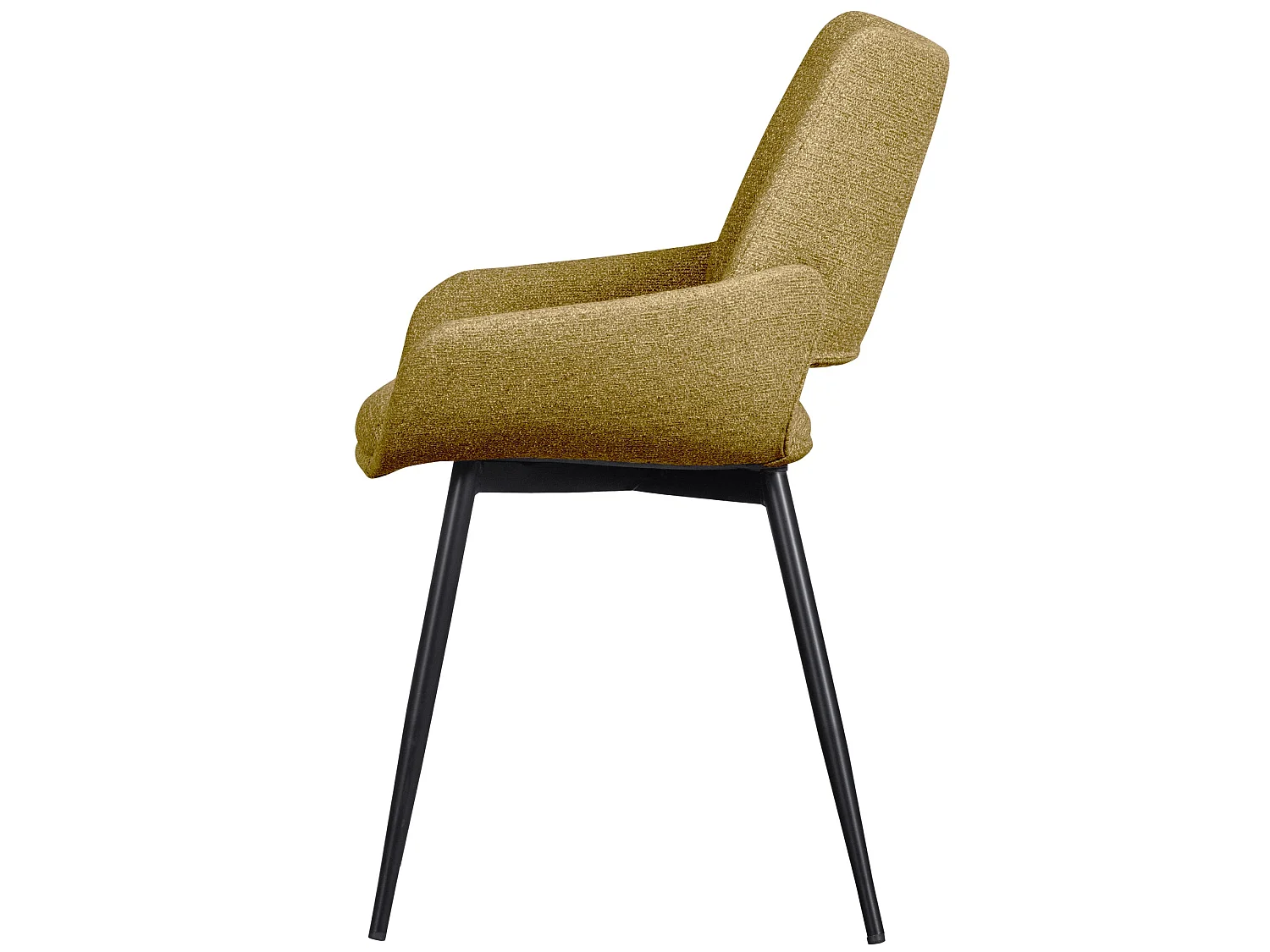 Lot de 2 chaises de table en tissu PARADE