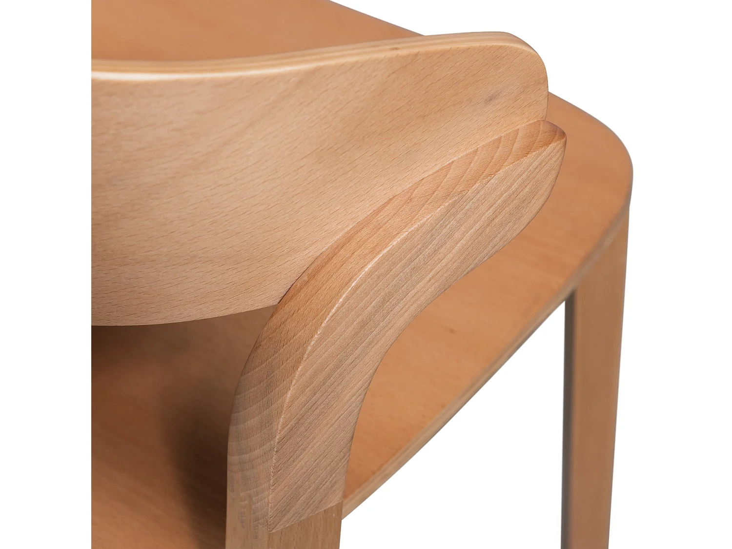 Lot de 2 chaises de salle à manger en frêne CRAS