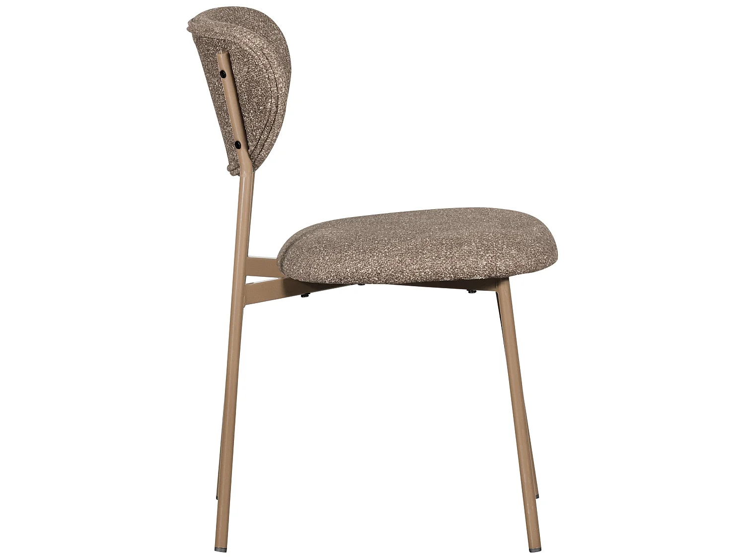 Lot de 2 chaises de table en polyester VALOR
