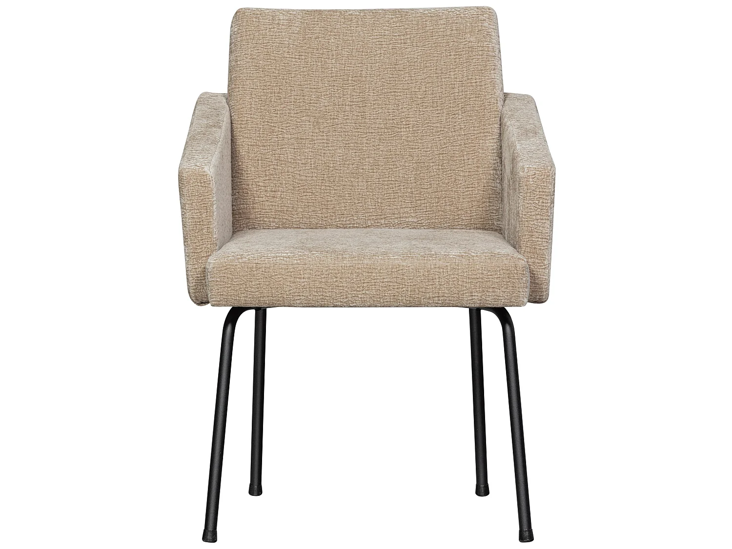 Lot de 2 chaises de table en chenille MOUNT