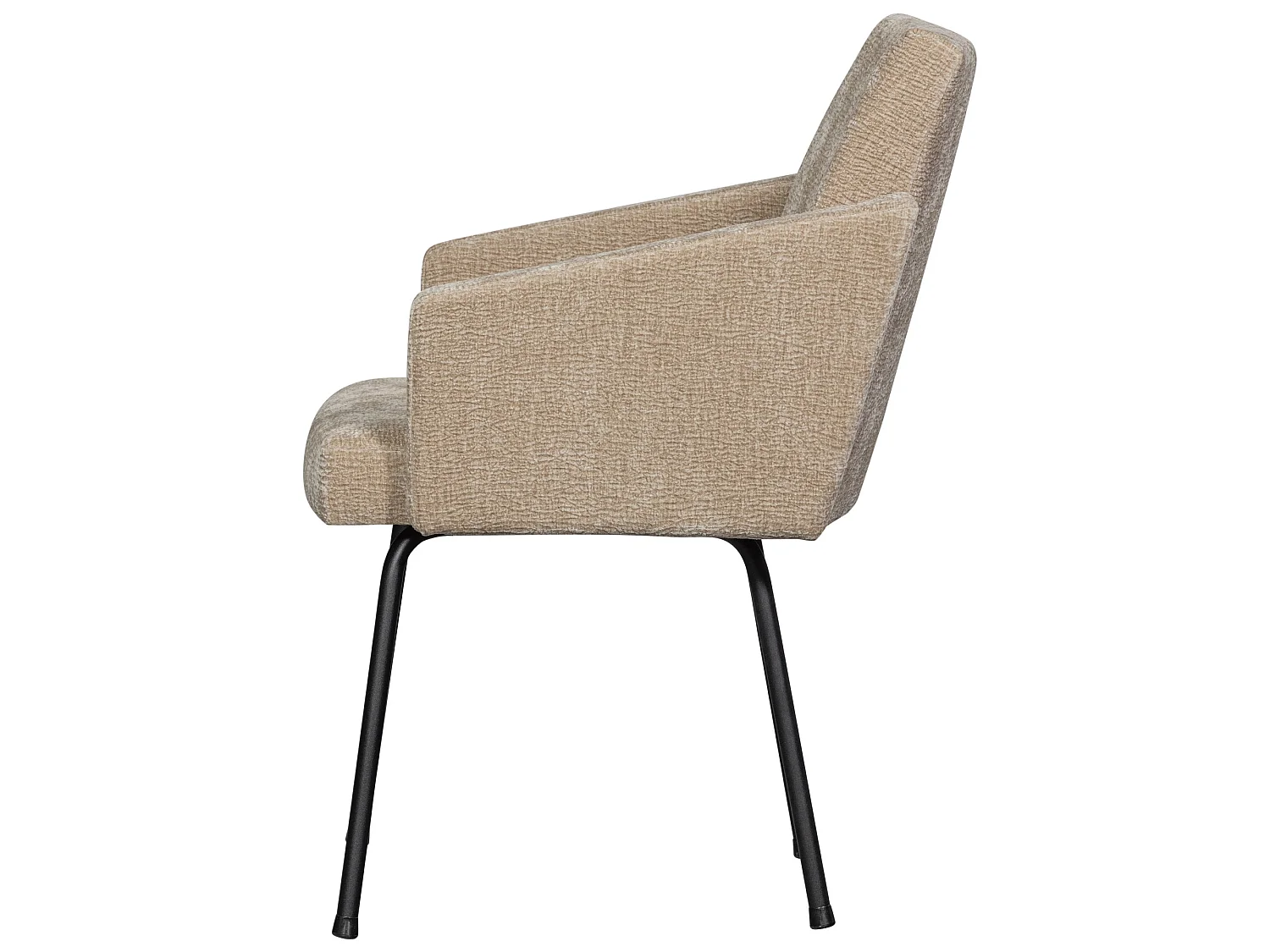Lot de 2 chaises de table en chenille MOUNT