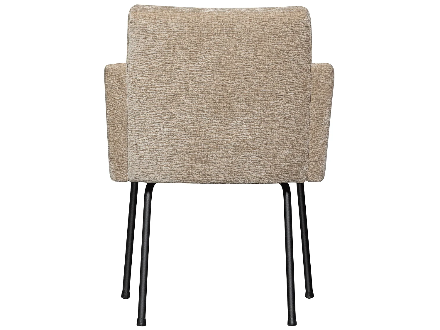Lot de 2 chaises de table en chenille MOUNT