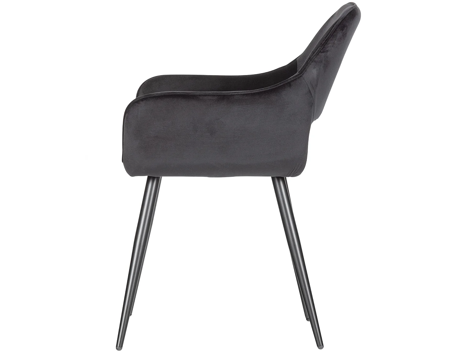 Chaises de table velours JELLE