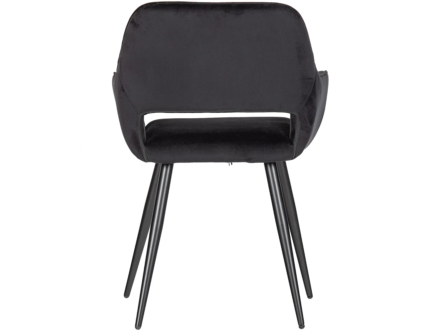 Chaises de table velours JELLE