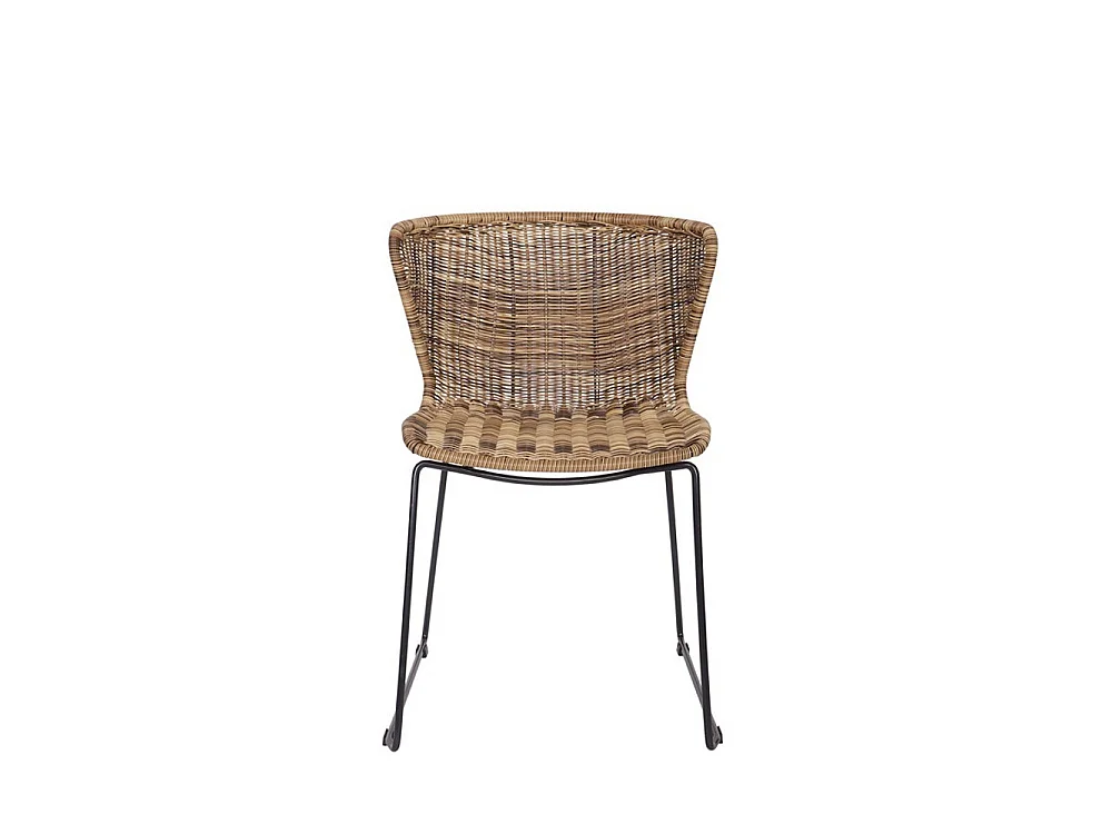 Chaises de jardin en rotin WINGS