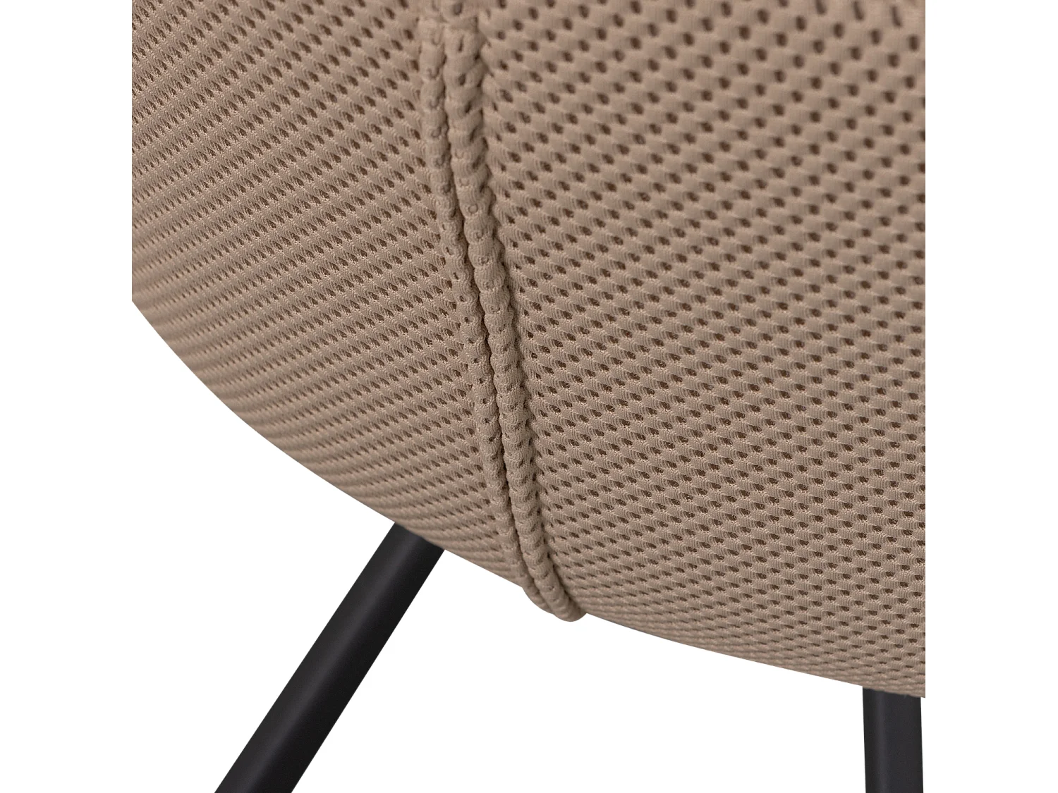 Chaise de table en tissu JUNO
