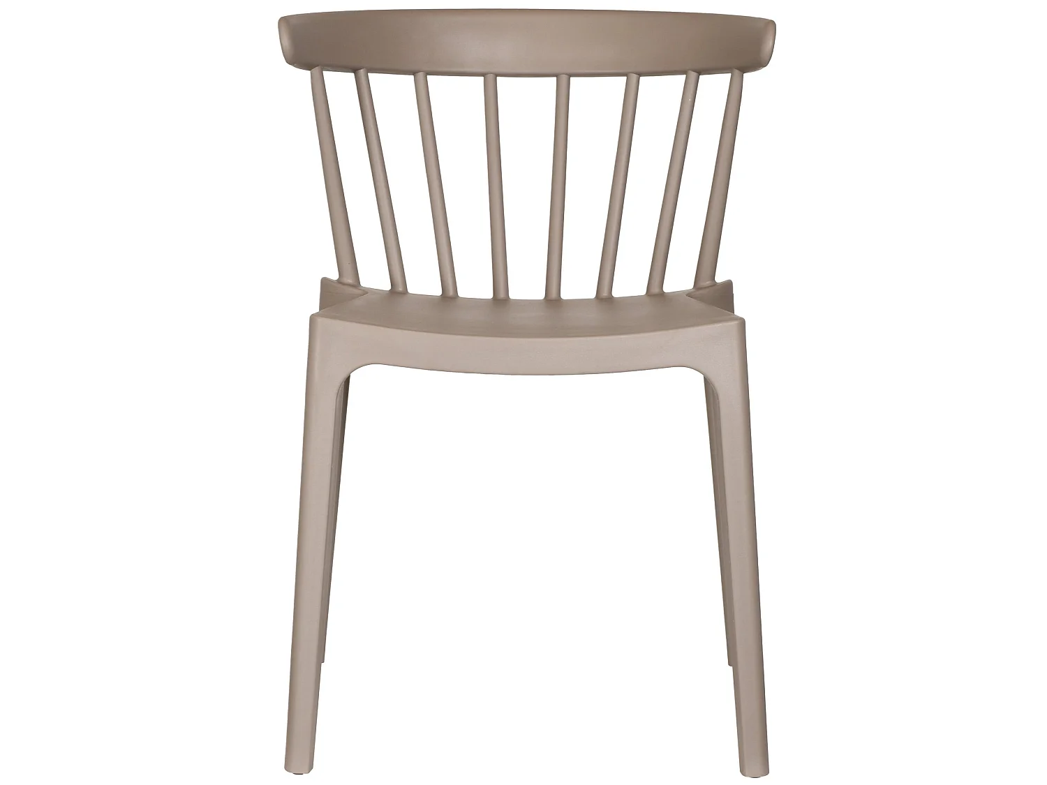 Lot de 2 chaises de jardin en polypropylène BLISS