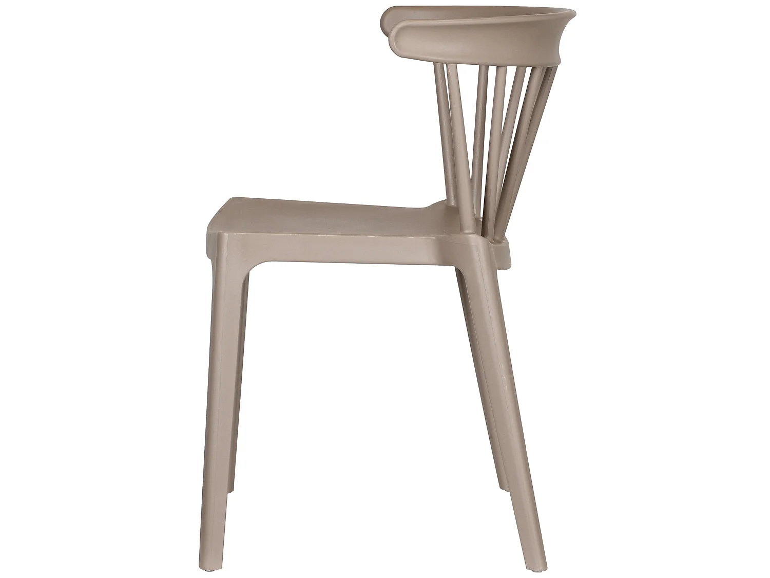 Lot de 2 chaises de jardin en polypropylène BLISS