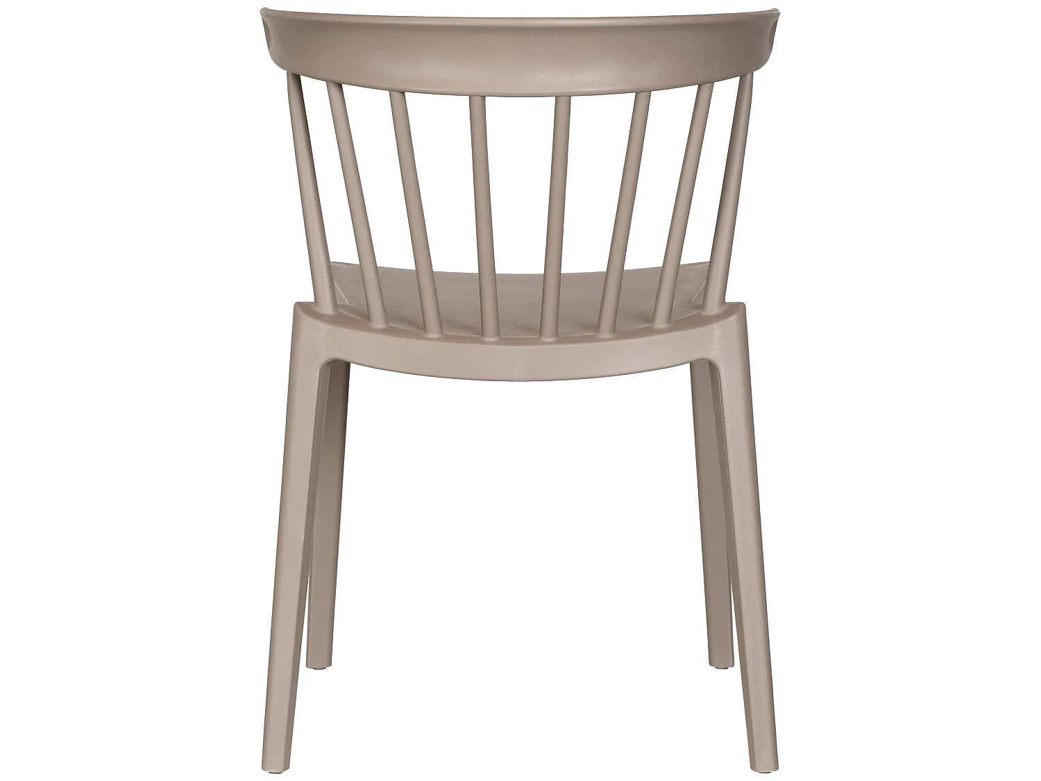 Lot de 2 chaises de jardin en polypropylène BLISS