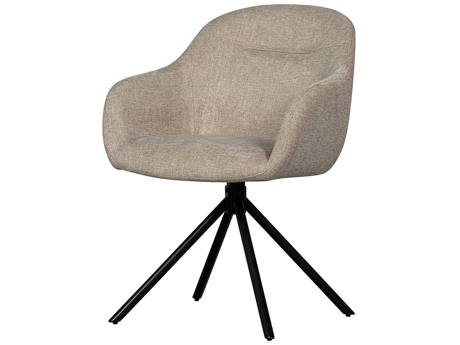 Lot de 2 chaises de salle à manger en chenille GRAND-JAKI