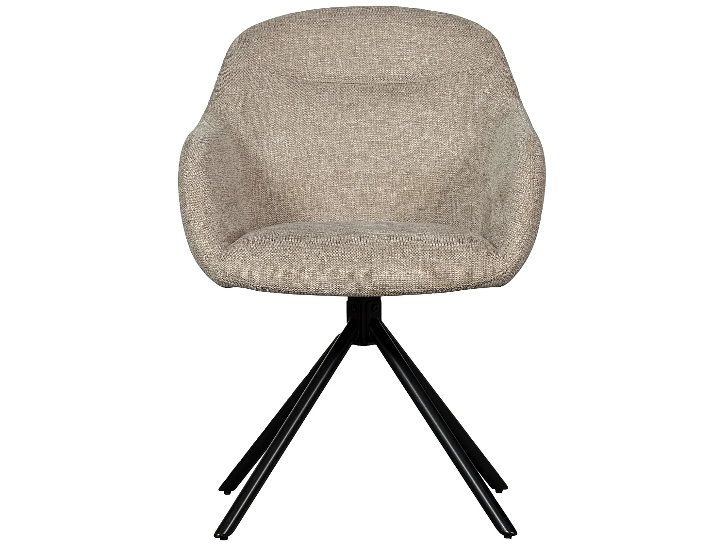 Lot de 2 chaises de salle à manger en chenille GRAND-JAKI